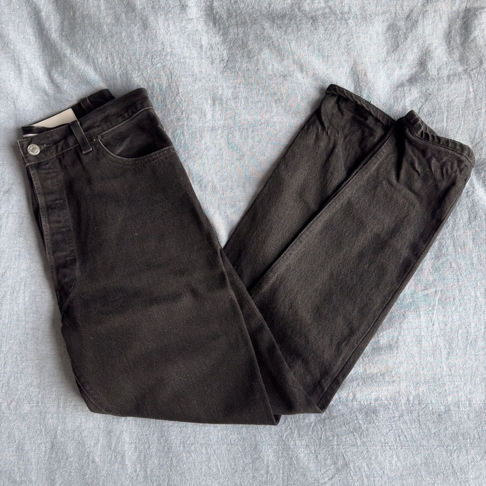 Levi's Women's Slim Straight Black Jeans